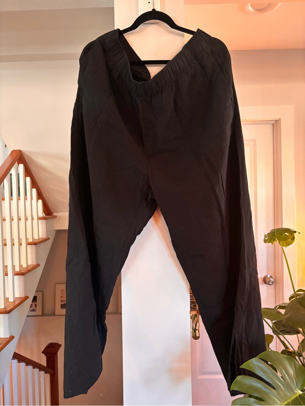 Old Navy High Waisted Crinkle Gauze Women’s Wide Leg 100% Cotton - Size XL - Picture 2 of 6